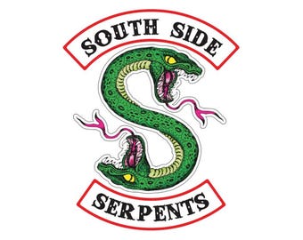 Riverdale Jacket DIY South Side Serpants Embroidery Patch Southside Serpant Iron On Jughead Cole Sprouse
