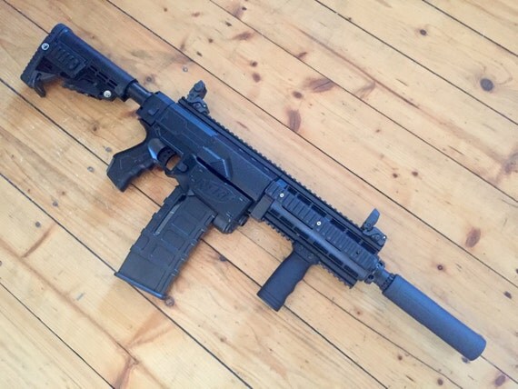 custom nerf retaliator