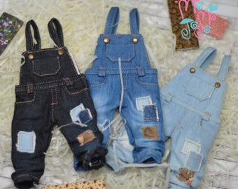 10% OFF Shabby Overalls for Blythe/ Pullip/ Azone/ Licca Blythe Clothing OMD A57