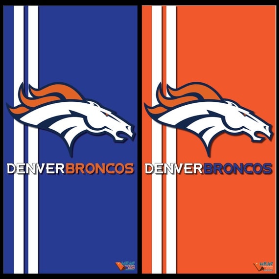 Denver Broncos Home and Away Cornhole Wraps by Wrapitandslapit