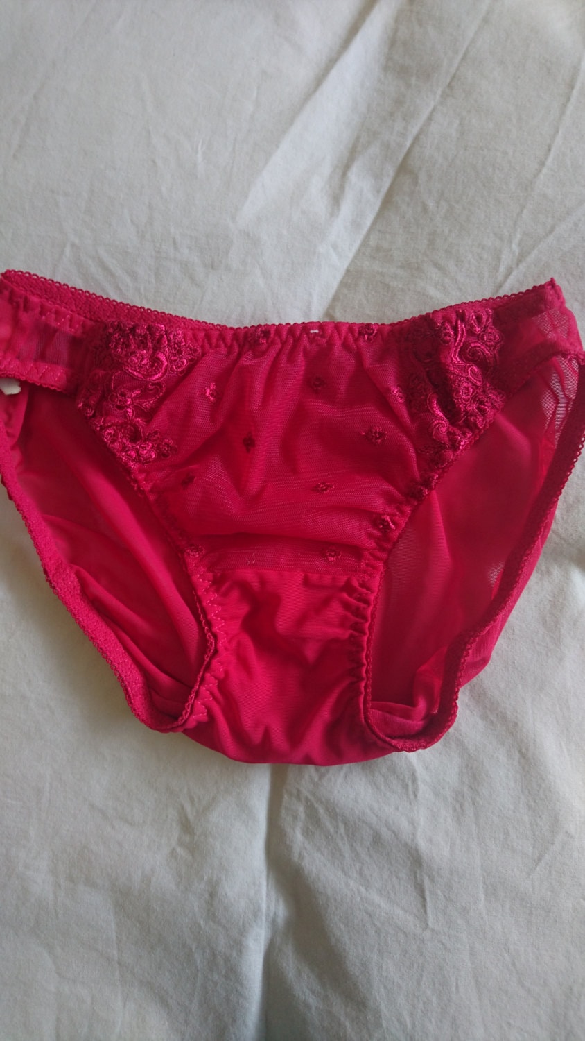 Silky Sheer Bikini Panties by Jintana Lingerie size 10 Aus/UK