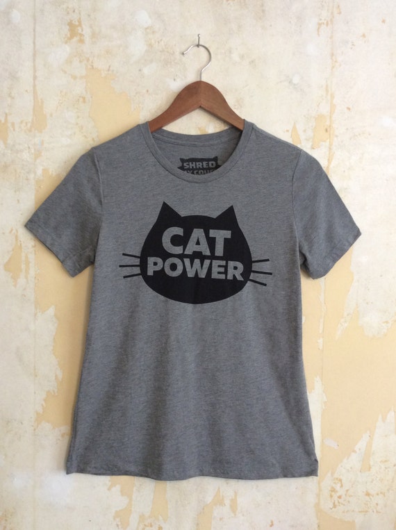 Cat TShirt Cat Power Women's Cat TShirt Relaxed Fit