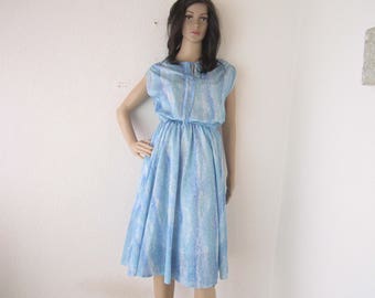Vintage 60s dress rockabilly dress robe S / m