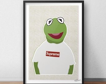 Supreme poster | Etsy