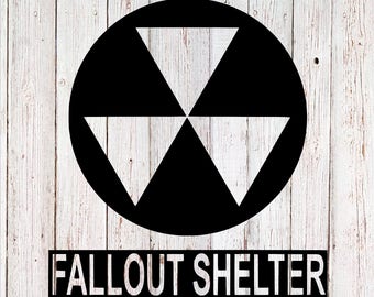 Fallout Shelter decal, Fallout Decal, Yeti decal, video game decal, tumbler decal, car decal, laptop decal, yeti sticker, gaming decal