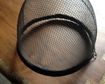 Vintage Wire Mesh Horse Basket