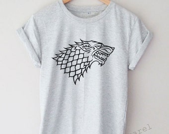 House Stark Shirt Game of Thrones Tumblr Hipster T-shirt Unisex S,M,L,XL Size