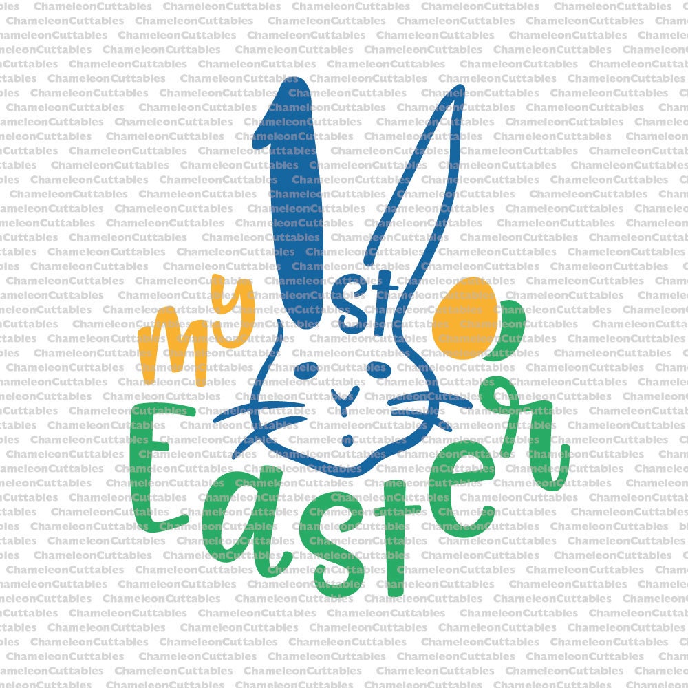 Download my first Easter boy, svg, file, baby, newborn, bunny ...