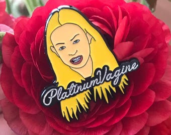 Platinum Vagine - Corinne from The Bachelor - Enamel Pin