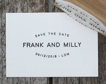 Save the Date Stamp