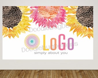 Consultant Business Card (sunflowers)