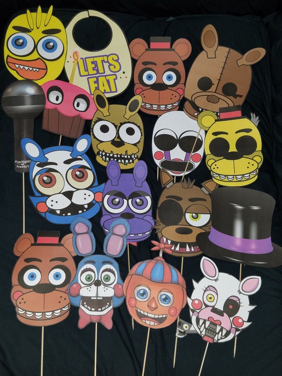 FNAF 20 Face Photo props.