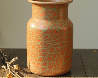 JiaoTai(twisted clay) Ceramic Vase - Rare Fine Ceramic Art