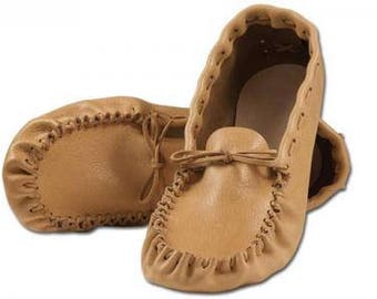 Handmade Leather Moccasins