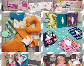 35 dollars of surprises for only 25 dollars for Mini Silicone baby, ooak, doll 4", 5", or 6" Boy or Girl