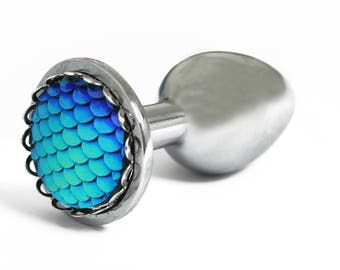 Personalised mermaid inspired butt plugs! Anal butt plug for subs/ littles/ pet play. Personalised/ custom butt plugs MATURE