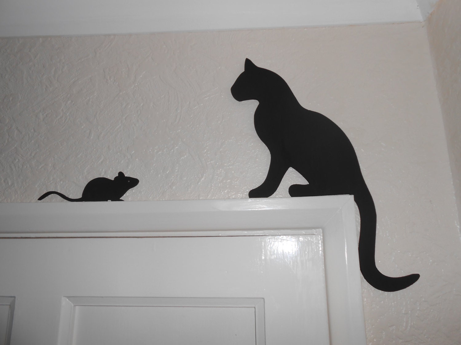 door frame cat toy