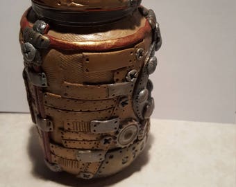 Steam punk stash jar
