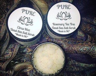 Dead Sea Salt Scrub 6oz