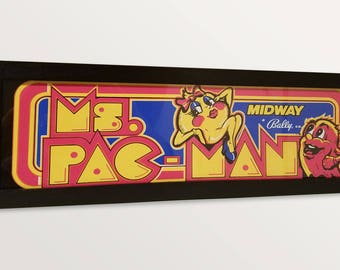 arcade1up ms pac man light up marquee