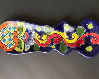 mexican pottery- Spoon rest