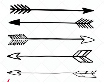 Download Tribal arrow svg | Etsy