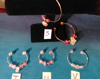 Unique charm/ pendant bracelets