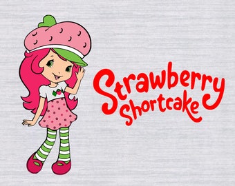 Strawberry Shortcake SVG files, Strawberry Shortcake SVG Bundle, svg files for silhouette, cricut, vector, cutting file, dxf, clipart