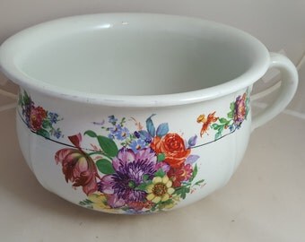 Rubian Art Pottery Chamber Pot
