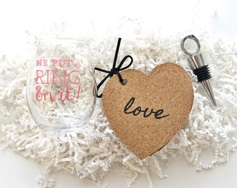 Engagement Gift Box. Bride to Be. Wedding Planning Box. Bridal Gift Box.