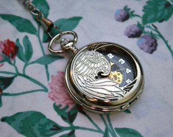 Wing pocket watch | Etsy