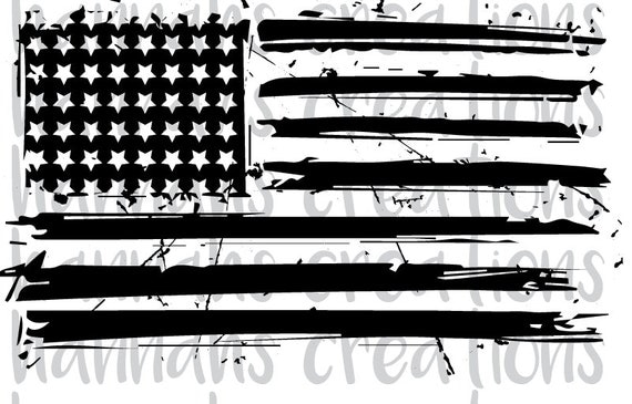 Download Distressed American Flag svg dxf png download