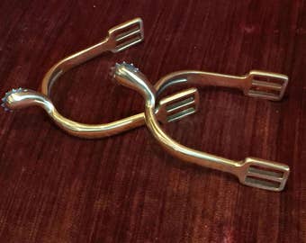 Model 1885 Brass Cavalry Spurs