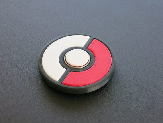 Best Pokemon Pokeball Fidget Spinner Toy Design for