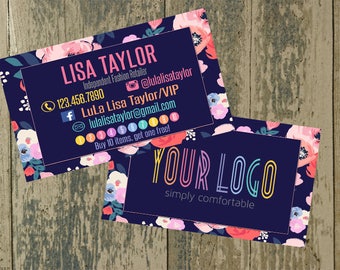 Punch Card, Buy 10 Get 1 Free, Customized, Personalized Digital File, Fashion Consultant Business Cards