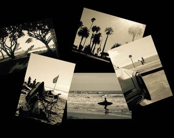 Postcards, set of California / 5 card A6