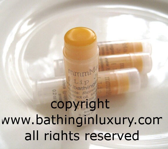 Mango Lip Balm Gloss hybrid Vegan Fruity sweet tropical