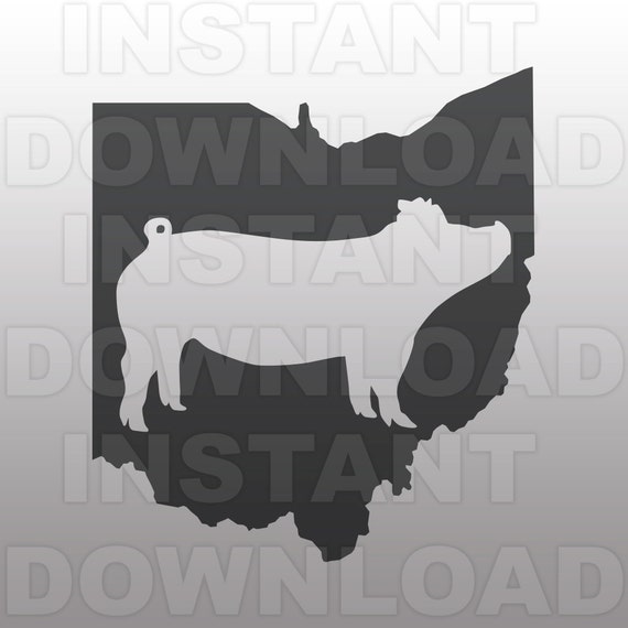 Download Ohio Livestock Show Pig FFA 4-H SVG File, cricut svg ...
