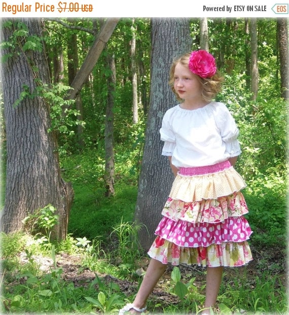 35% OFF Ruffle Skirt Sewing Pattern Tutorial by whimsycouture