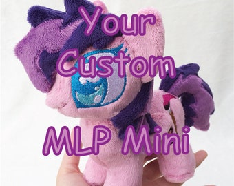 custom my little pony plush