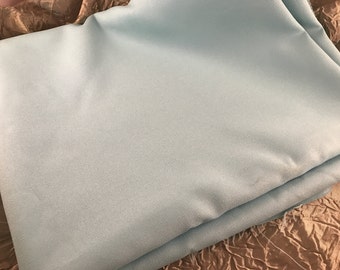 2 2/3 Yards of Vintage Robin Egg Blue Knit Fabric