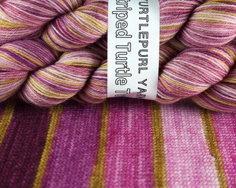 City Girl - Hand-dyed Self-striping sock yarn