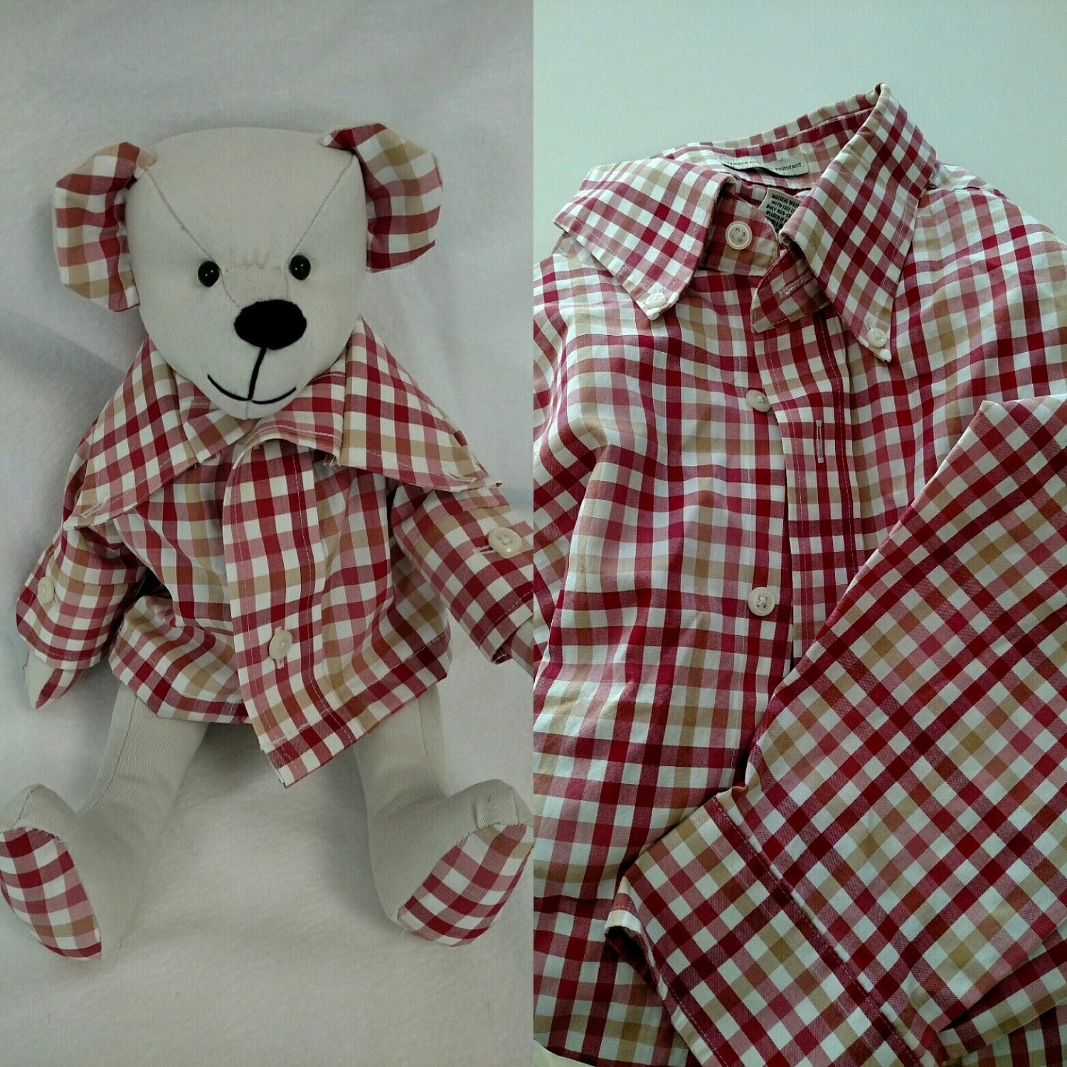 loved ones shirts into teddy bears