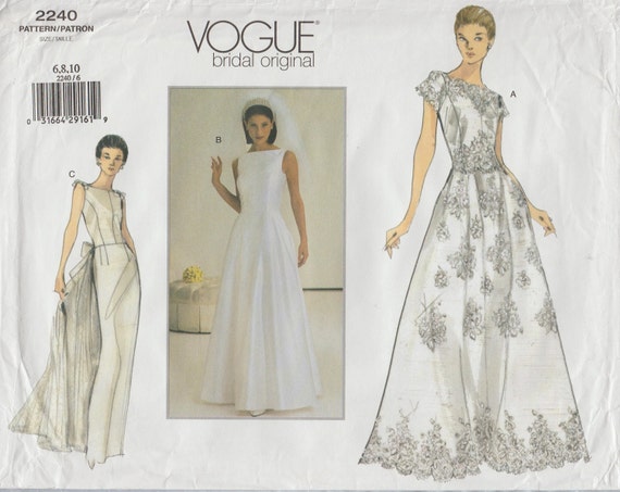 Vogue Bridal Original Sewing Pattern 2240 / by studioGpatterns