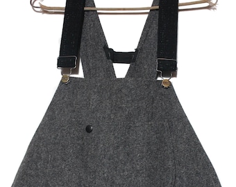 MED | L.L. Bean Wool Overalls