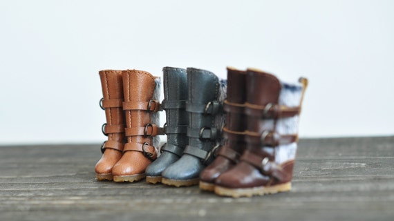 Honey GOTALL doll Buckles Long Boots for Blythe Momoko doll doll shoes