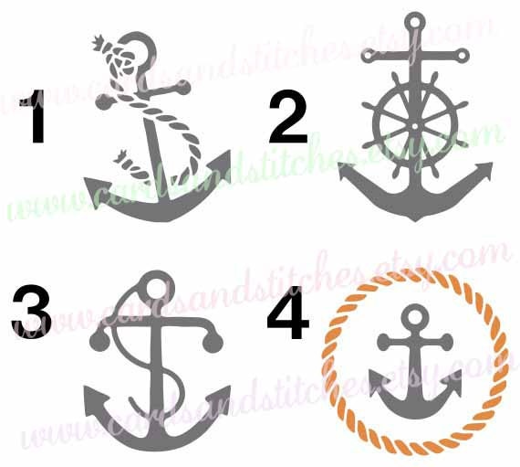 Anchor Stencil Nautical Stencil Art Stencil Craft