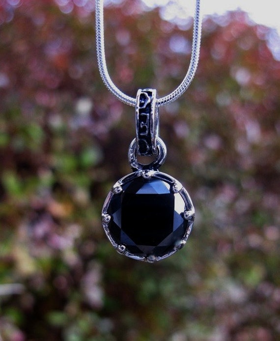 Orkney Island Dark Drow Elf Amulet Celtic Fantasy Jewelry