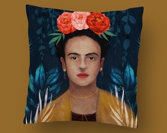 Frida Kahlo Scandi Cushion Pillow