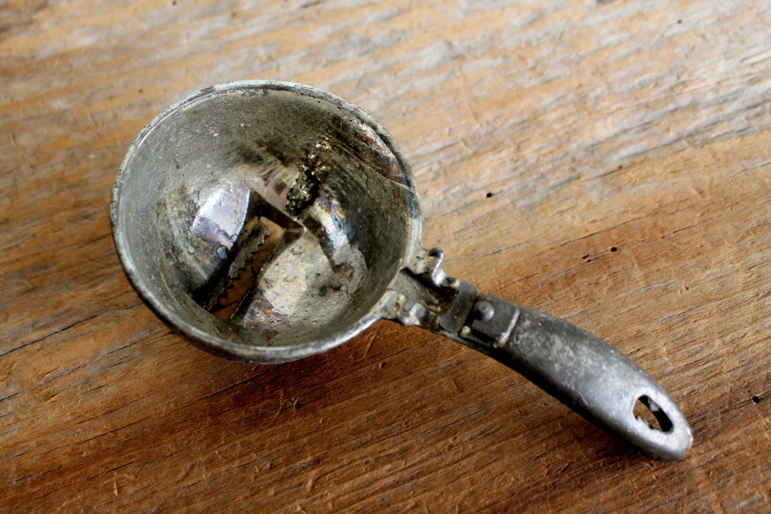 antique primitive ice shaver late 1800's by vintagearcheology